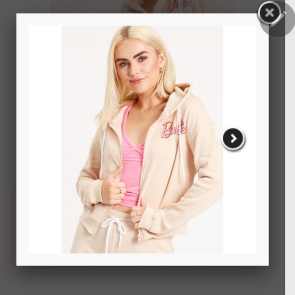 🍂🍁🌟 2 PIECE! HTF NWT RUE21 BARBIE JOGGER SET 3X - Picture 2 of 9